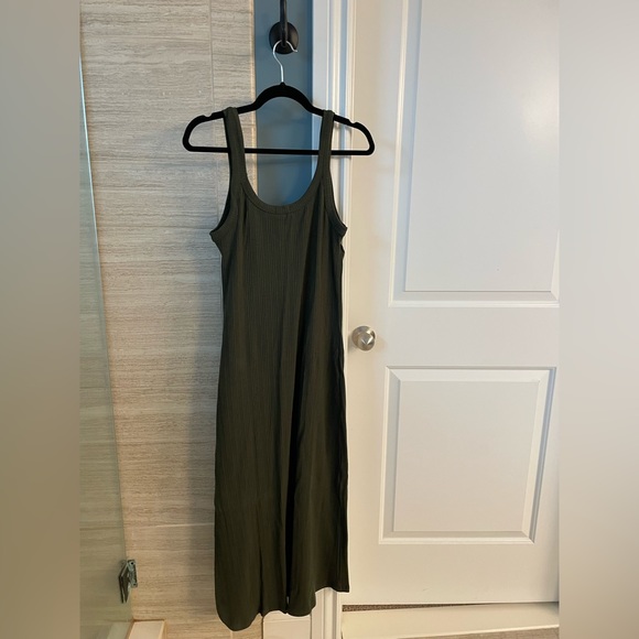 Vitamin A West Organic Rib Tank Midi Dress - Picture 4 of 6